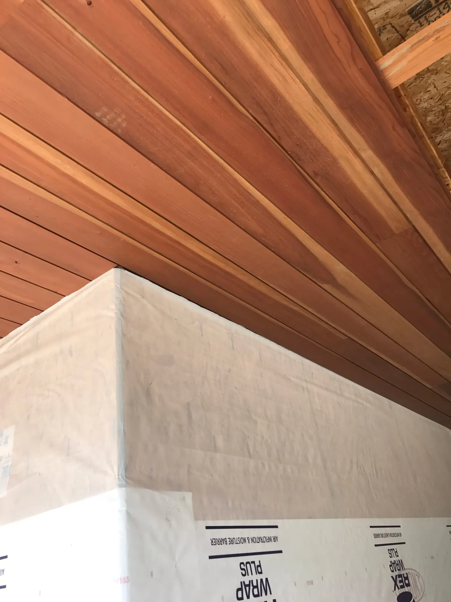 Modern Cedar & Stucco Exterior by PrimeSpec Construction — photo 6 of 8