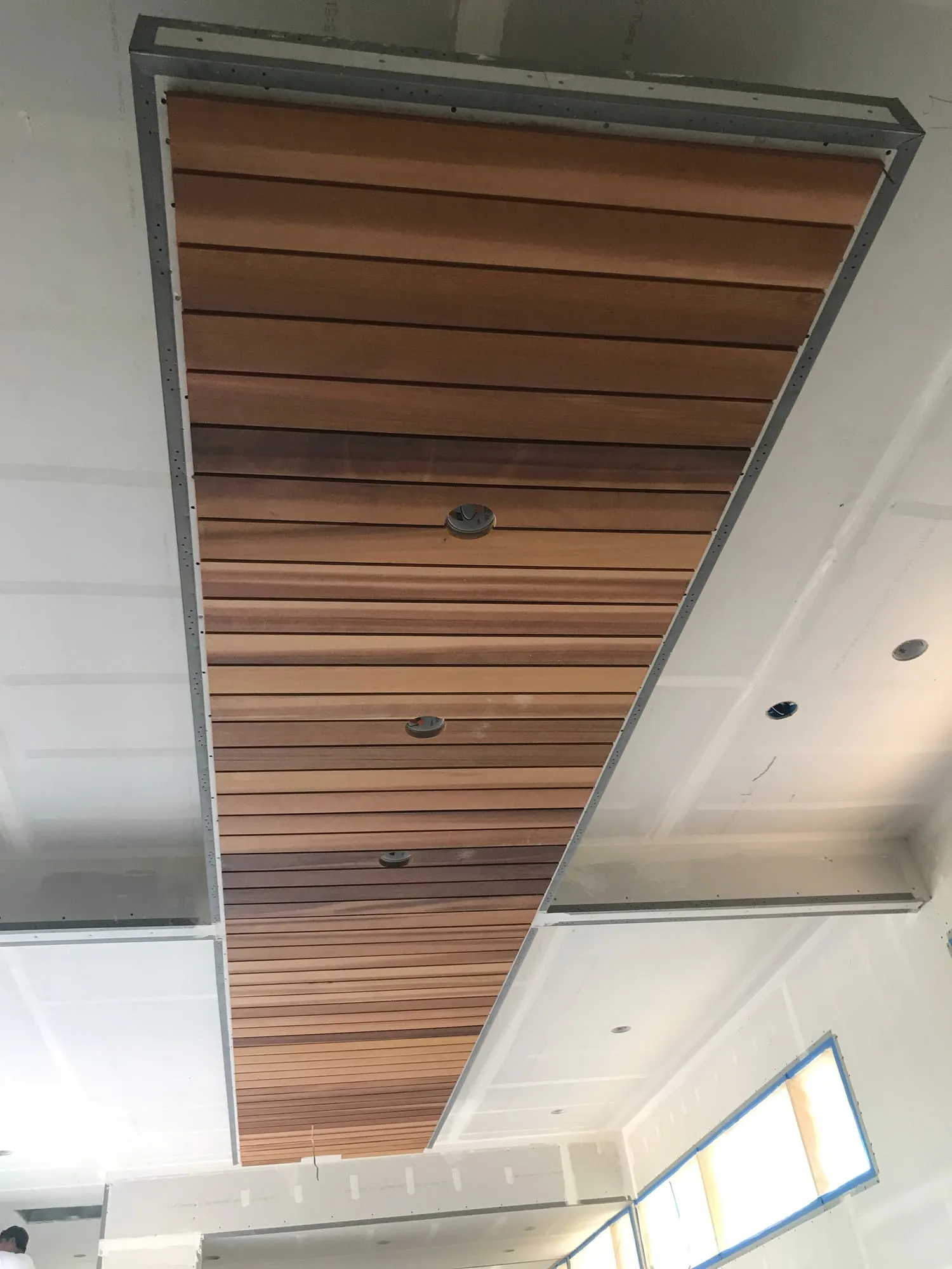Modern Cedar & Stucco Exterior by PrimeSpec Construction — photo 8 of 8
