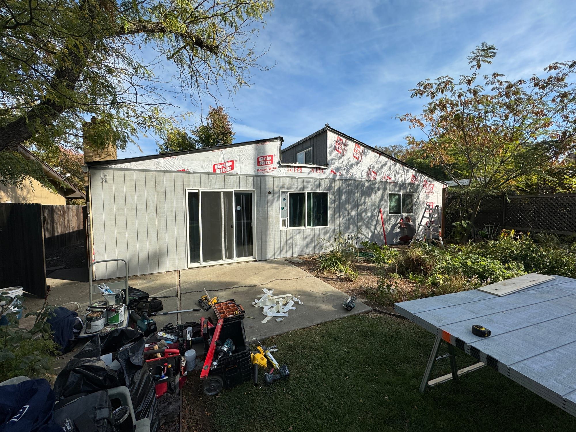 Exterior Remodeling project completed by PrimeSpec Construction