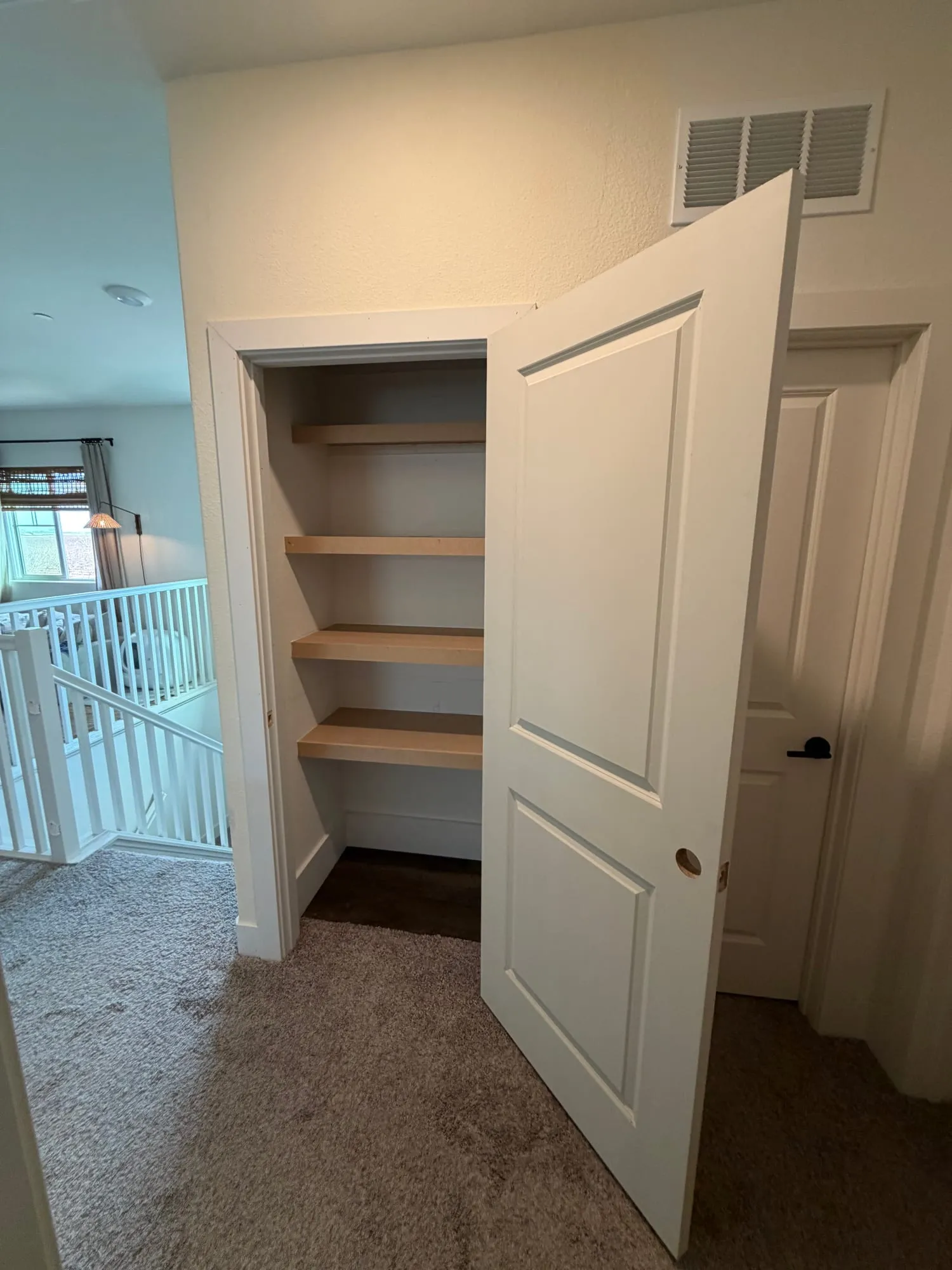 Open Linen Closet by PrimeSpec Construction — photo 1 of 1