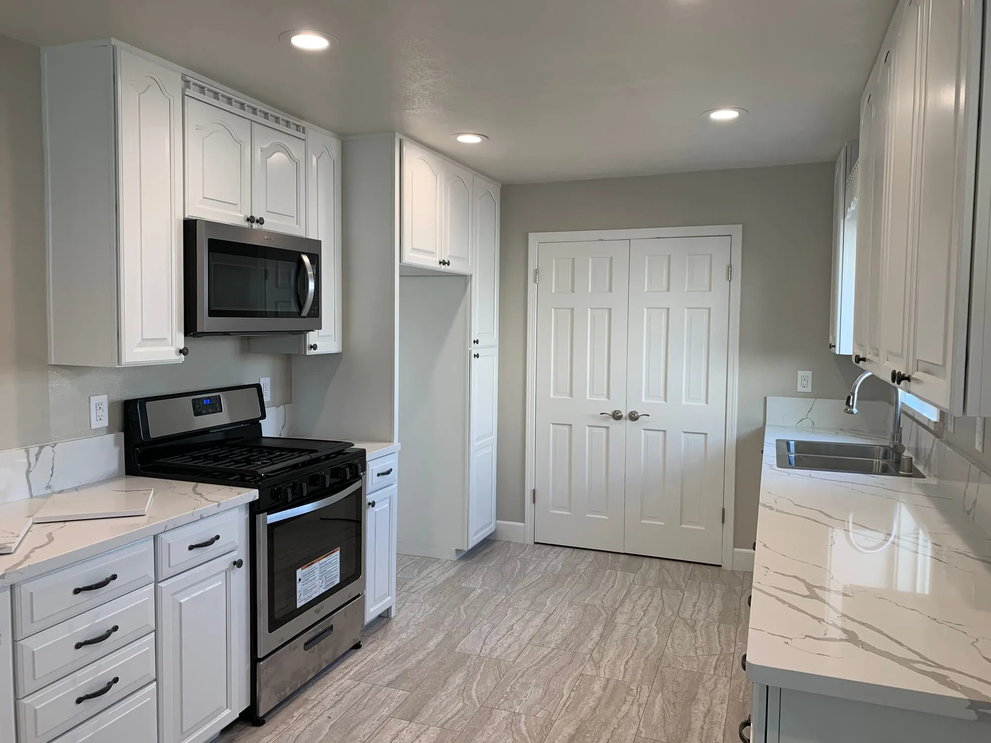 Bright White Kitchen Refresh by PrimeSpec Construction — photo 1 of 2