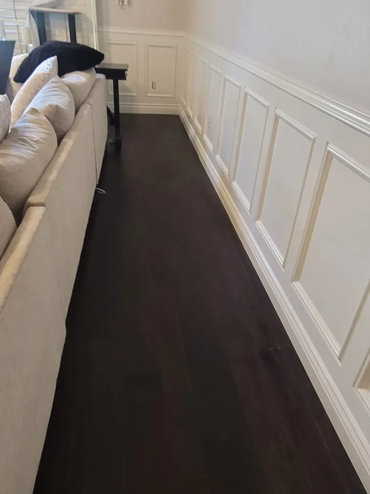Wainscoted Staircase & Landing by PrimeSpec Construction — photo 6 of 10