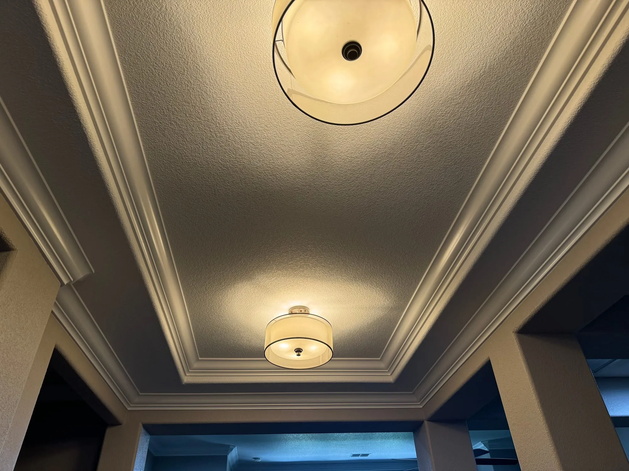 Tray Ceiling with Crown Molding by PrimeSpec Construction — photo 1 of 1