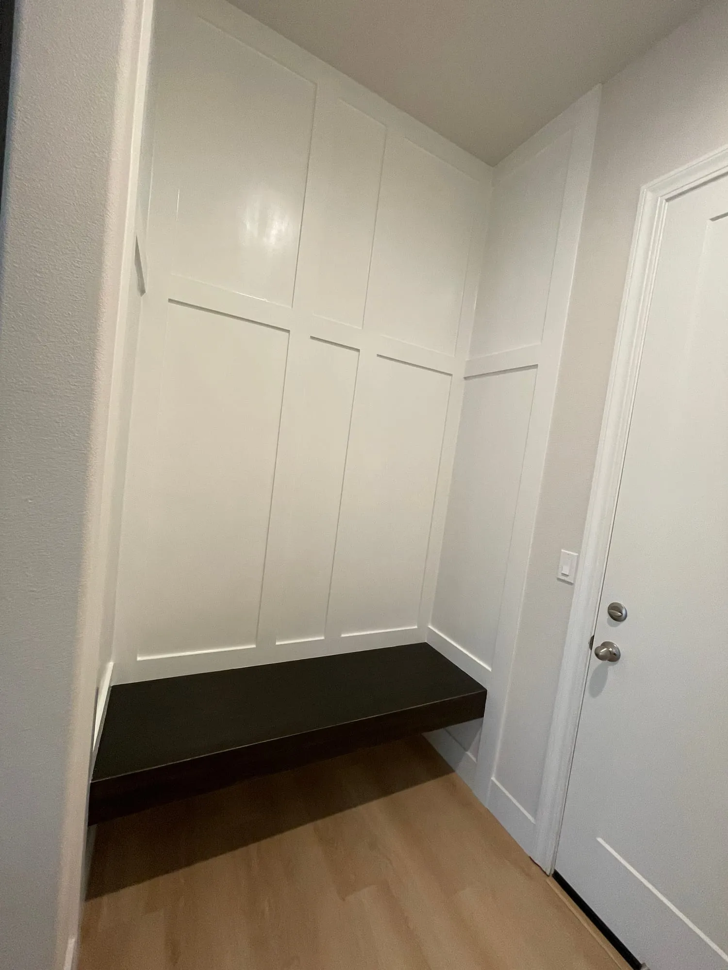 Mudroom Bench & Board and Batten by PrimeSpec Construction — photo 2 of 2