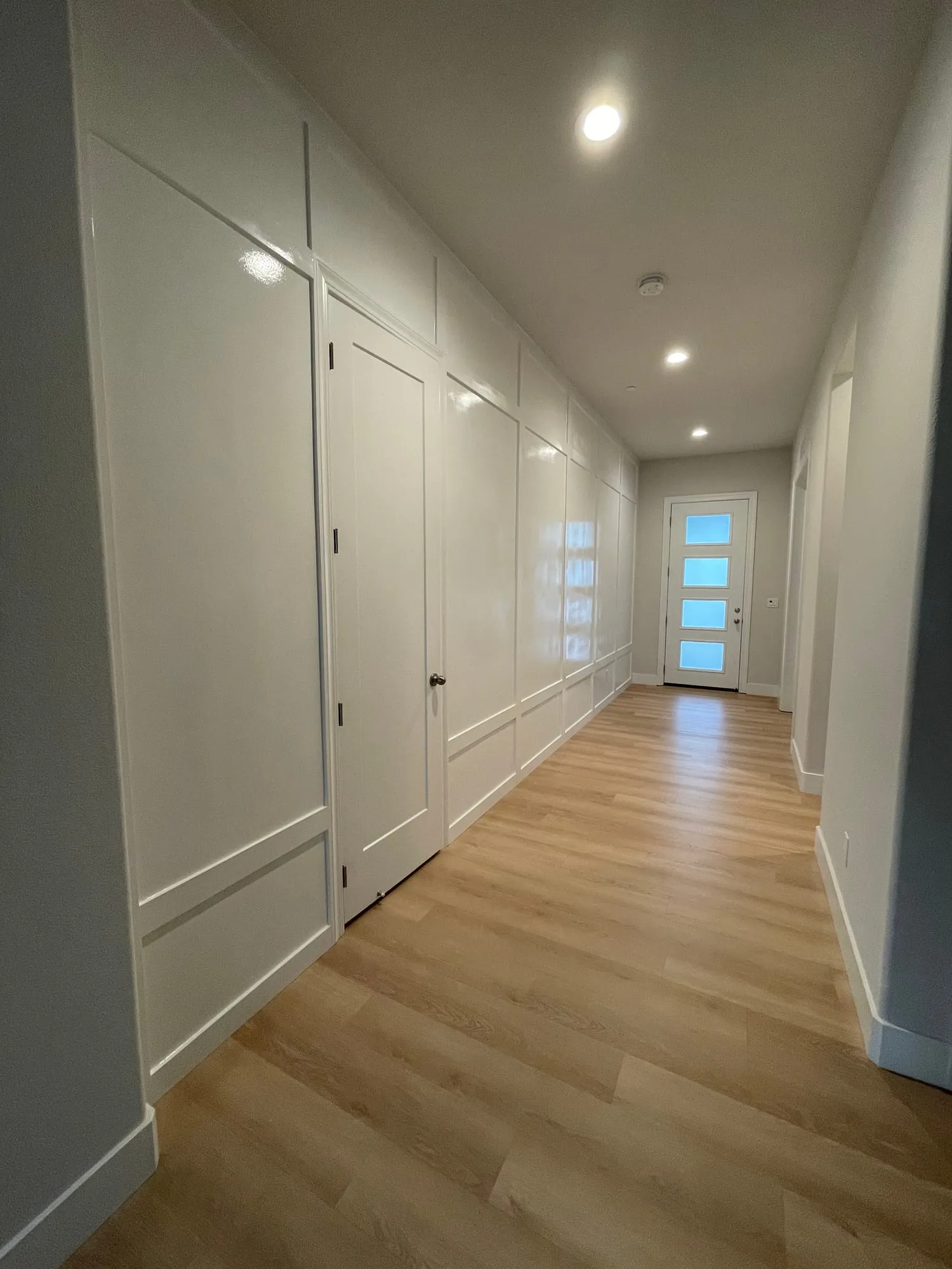 Board & Batten Hallway and Stairwell by PrimeSpec Construction — photo 2 of 9