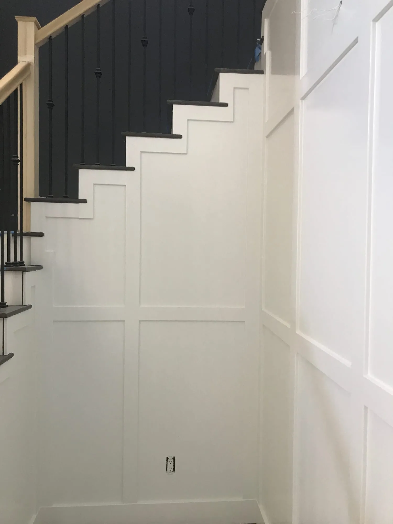 Board & Batten Hallway and Stairwell by PrimeSpec Construction — photo 8 of 9