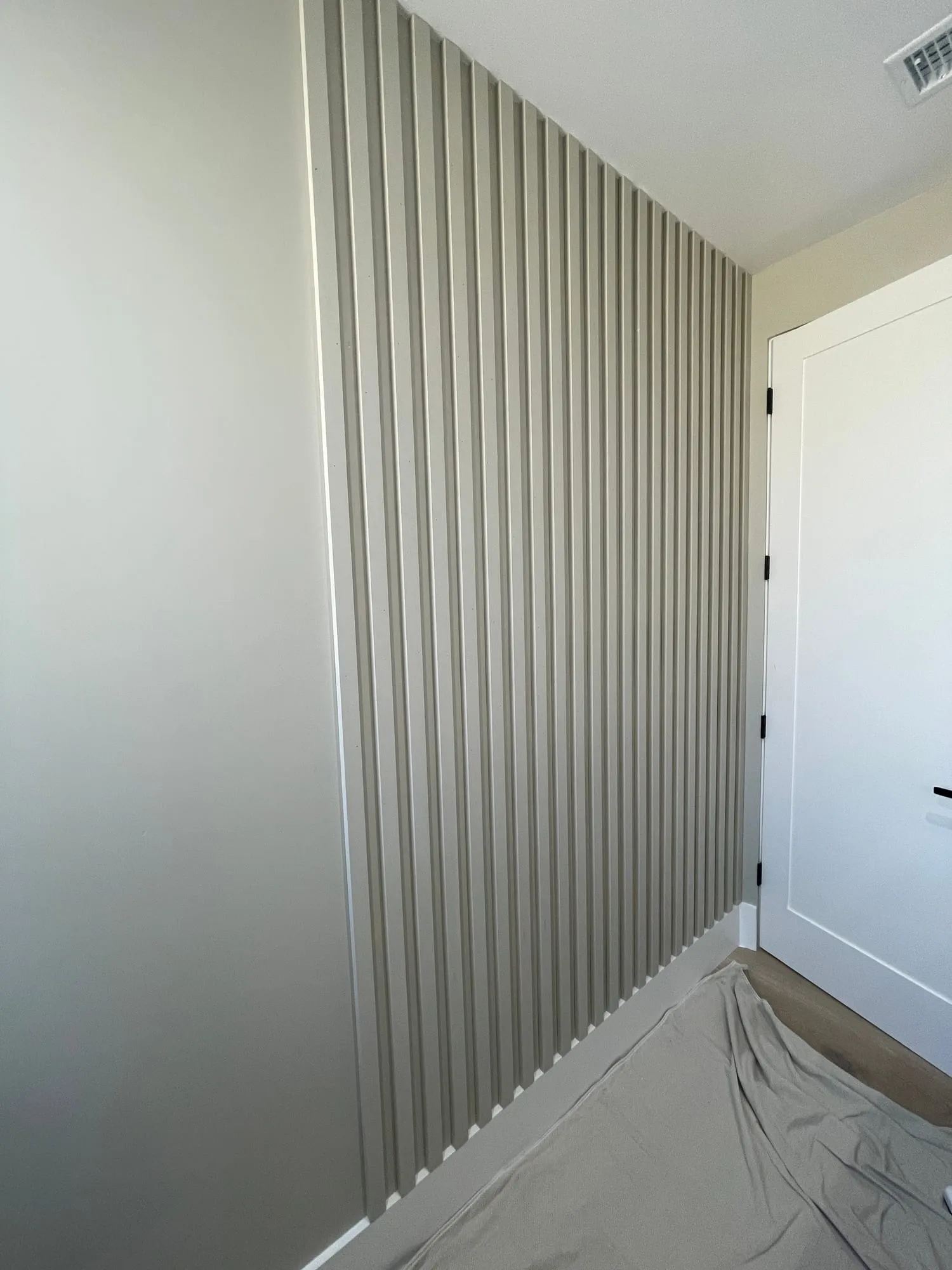 Fluted Accent Wall by PrimeSpec Construction — photo 2 of 2